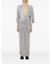MEIMEIJ - Abito Lungo Con Dettaglio Attorcigliato - Lyst