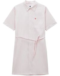 Chocoolate - Robe Mi-Longue À Rayures - Lyst