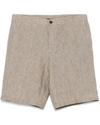 ZEGNA - Linen Shorts - Lyst