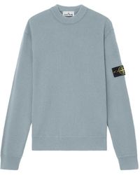 Stone Island - 5100154 Ribbed Soft Organic Cotton Sweater - Lyst