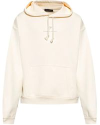 Giuseppe Zanotti - Classic Cotton Hoodie With Adjustable Hood - Lyst