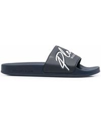 Philipp Plein - Embossed Logo Slides - Lyst