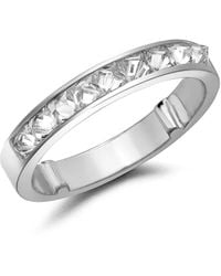 Pragnell - 18Kt Rockchic Diamond Half-Eternity Ring - Lyst