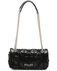 ERMANNO FIRENZE - Sac Porté Épaule Lacé À Effet Froissé - Lyst