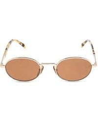 David Beckham - Tortoiseshell-Effect Oval-Frame Sunglasses - Lyst