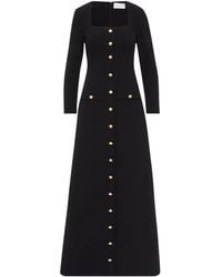 Florence & Fortitude - Vestido Corto Con Bolsillo Con Botones - Lyst