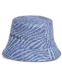 Marni - Raffia-Effect Bucket Hat - Lyst