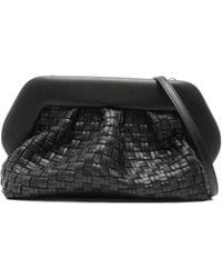 THEMOIRÈ - Geweven Clutch Met Afneembare Band - Lyst