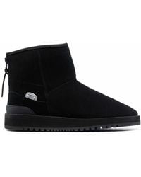 Suicoke - Shearling-trim Ankle Boots - Lyst