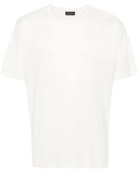 Roberto Collina - T-Shirt mit kurzen Ärmeln - Lyst