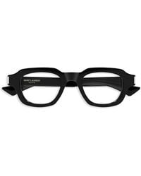 Saint Laurent - スクエア眼鏡フレーム - Lyst