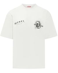 DIESEL - T-Boggy-V6 Graphic-Print T-Shirt - Lyst