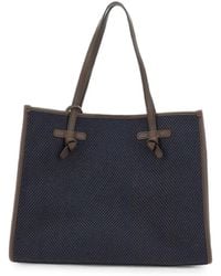 MARCELLA CLUB - Large Marcella Herringbone Tote Bag - Lyst