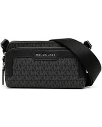 Michael Kors - Hudson Logo Messenger Bag - Lyst