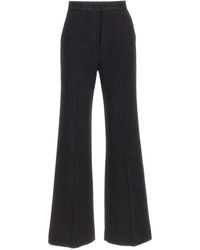 Kaos - Chenille-Effect Trousers - Lyst