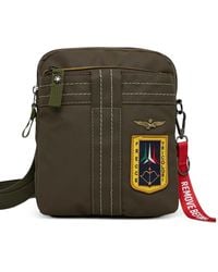 Aeronautica Militare - Frecce Tricolori Patch-Detail Messenger Bag - Lyst