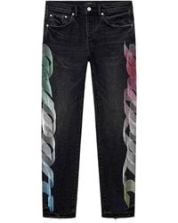 Purple Brand - P005 Gradient Logo Jeans - Lyst