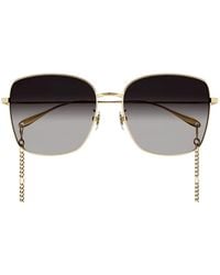 Gucci - Oversized-Frame Gradient Sunglasses - Lyst