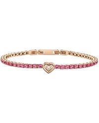 Philipp Plein - Tennis Royal Heart-Motif Bracelet - Lyst