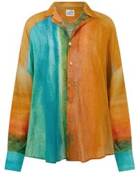 Donde Esteban - Formentera Cotton-Voile Shirt - Lyst