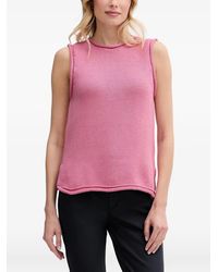 Mos Mosh - Mmaubin Sl Sleeveless Side-Slit Top - Lyst