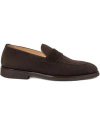 Brunello Cucinelli - Penny-Loafer Aus Wildleder - Lyst