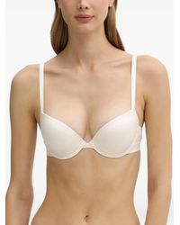 Emporio Armani - Soutien-Gorge Push-Up À Bande Logo - Lyst