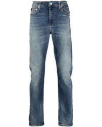 Calvin Klein - Straight-cut Leg Jeans - Lyst