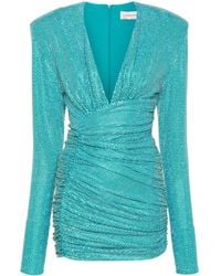 Alexandre Vauthier - Crystal-Embellished Mini Dress - Lyst