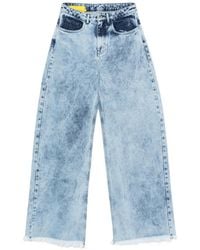 Marques'Almeida - Frayed Acid Wash Jeans - Lyst