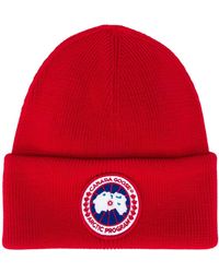 canada goose gorro gris