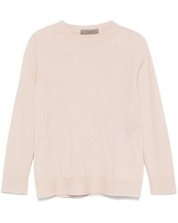 D.exterior - Argyle-Knit Sweater - Lyst
