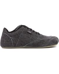 MM6 by Maison Margiela - Frayed-Trims Sneakers - Lyst