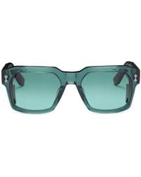 Akoni - Pegasus-Two Geometric-Frame Sunglasses - Lyst