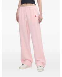 A Bathing Ape - Heart-Patch Track Pants - Lyst