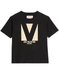 Valentino Garavani - Chez-Print T-Shirt - Lyst