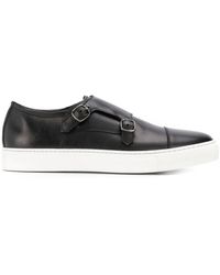 SCAROSSO - Fabio Double Buckle Sneakers - Lyst