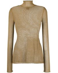 Lemaire - Semi-transparent Sweater - Lyst