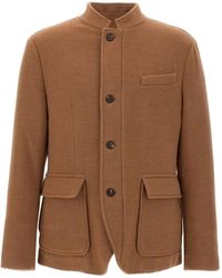 Eleventy - Chaqueta con cierre de botón - Lyst