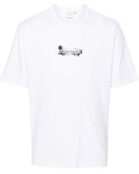 Daily Paper - Scratch Logo-print Cotton T-shirt - Lyst