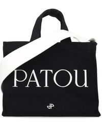 Patou - Small Tote Bag With Logo - Lyst