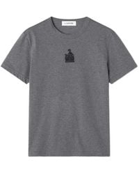 Lanvin - T-Shirt Mother And Daughter À Broderies - Lyst