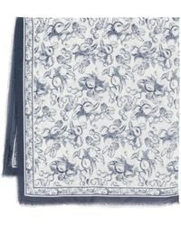 Maje - Schal Mit Früchte-Print - Lyst