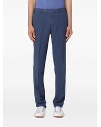 PT Torino - Button-Up Straight-Leg Trousers - Lyst