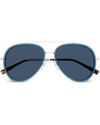 Gucci - Tiny Gg Pilot-Frame Sunglasses - Lyst