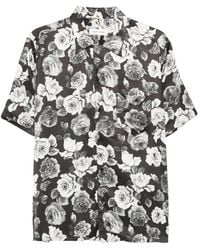 Ernest W. Baker - Rose-Print Shirt - Lyst