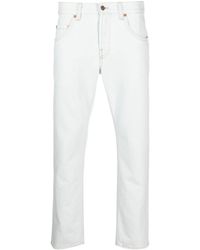 Gucci - Mid-Rise Tapered-Leg Jeans - Lyst