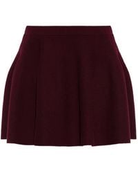 Lisa Yang - Pleated Cashmere Mini Skirt - Lyst
