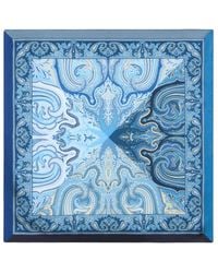 Etro - Patterned-Jacquard Pocket Square - Lyst