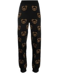 Moschino - Pantalones de chándal con motivo Teddy Bear - Lyst